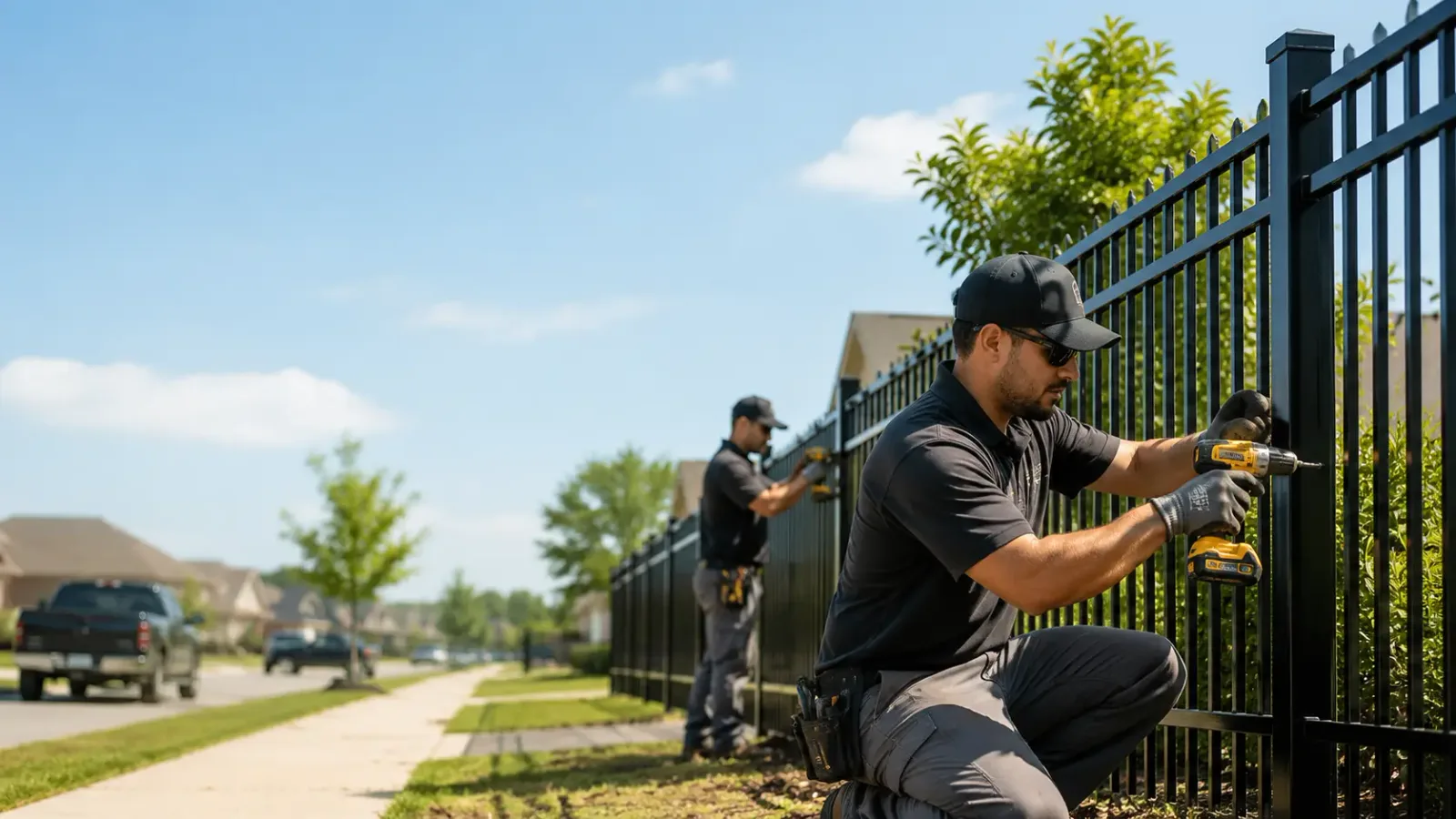 Metal Fence Installation in Grain Valley, MO